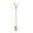 Gold, variant on Silver Silver Deer Head Coffee Stirrer Spoon With Long Handle For Mixing Drinks And Desserts Durable Stainless Steel Construction For Home And Bar Use