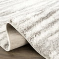 thumbnail image 6 of Hauteloom Natsu Living Room, Bedroom Area Rug - Farmhouse - High Pile - Vizon - 7'10" x 10', 6 of 10