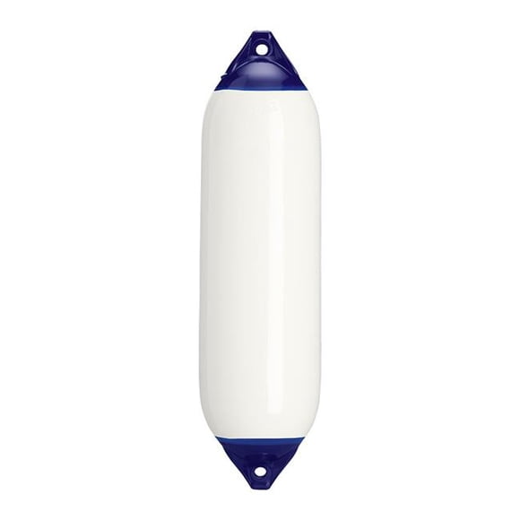 Polyform U.S. F-6-WHITE Twin Eye Fender&44; Blanc - 11 x 42 Po.
