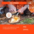 thumbnail image 3 of Survive Outdoors Longer Mag Striker with Tinder Cord (Pack of 2), 3 of 7