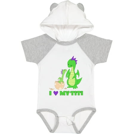 

Inktastic I Love My Titi Gift Baby Boy or Baby Girl Bodysuit