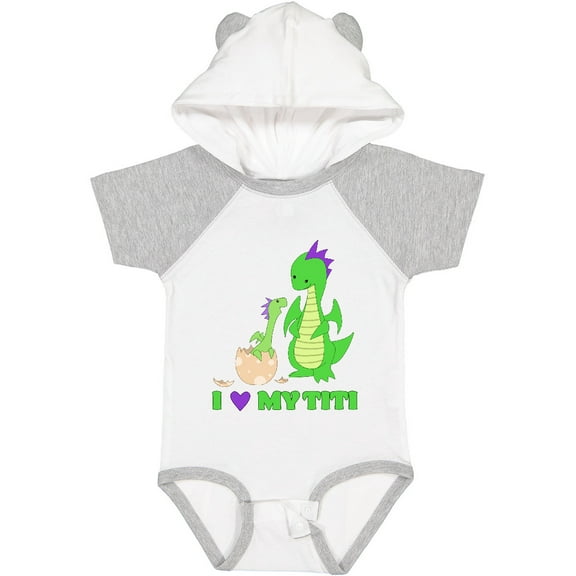 Inktastic I Love My Titi Boys or Girls Baby Bodysuit
