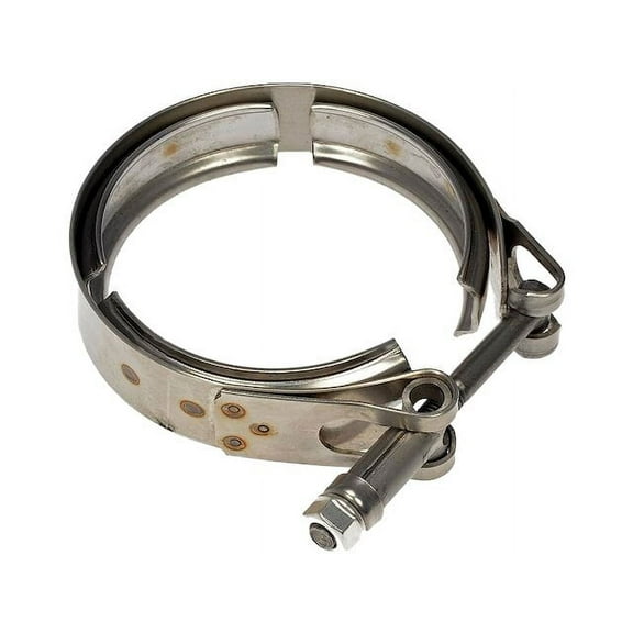 Exhaust Line To Converter Exhaust Clamp - Compatible with 2013 - 2016 Lincoln MKZ 2.0L 4-Cylinder 2014 2015