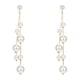 thumbnail image 1 of Pendientes largos de doble borla de perlas colgante delgado de oro Elegante Pearl Tassel Pendientes de la boda las mujeres Accesorios Pendientes de joyería para las mujeres, 1 of 7