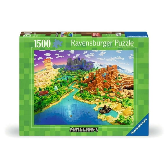Rompecabezas Ravensburger World of Minecraft 1500 piezas
