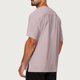 thumbnail image 5 of pstuiky camisetas de hombre, Camiseta/camiseta informal de manga corta con cuello redondo y abertura en el dobladillo para hombre, color liso, a la moda ropa de hombre l, 5 of 8