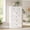 White, variant on Pipleo Tall 6 Drawer White Wood Dresser, Easy Assembly with Video Guide