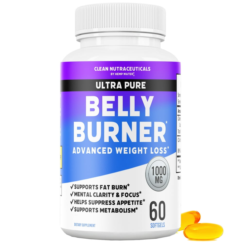 Belly Fat Burner Pills CLA Conjugated Linoleic Acid Softgels Slim Stomach & Abdominals