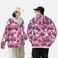 thumbnail image 4 of Balery Orchids Flowers Men's Women's UPF 50+ Sun Protection Lightweight Hoodie Performance Long Sleeve Shirt for Fishing Running-, 4 of 7