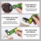 thumbnail image 3 of 3 in 1 Cup Lid Cleaning Brush Set, Multifunctional Insulation Bottle Cleaning Tools, Versatile Small Silicone Cup Holder Cleaner, 3 of 5