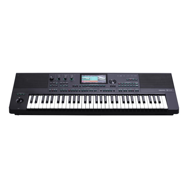 Teclado Profesional de Acompañamiento KBOARD TITAN KEYBOARD negro 61 Teclas 114.5x23x46.5