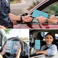 Car Registration and Insurance Card Holder for Women Men, Pink Glove ...