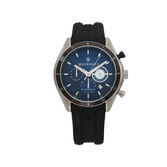 New Maserati Sorpasso 45mm Steel Chronograph Blue Dial Mens Watch R8871624003