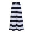 thumbnail image 4 of Womens Fashion Stripe Hight Waist Maxi Long Skirt, 4 of 5