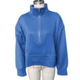 thumbnail image 1 of Sudadera de manga larga, jersey informal de manga larga, sudadera de manga larga con cremallera, jersey de manga larga con cremallera, precio excepcional, 1 of 3