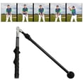 thumbnail image 1 of Folded Golf Swing Trainer Posture Corrector, Keep Your And Body in Right Angle, Suitable for Golf Training And Teaching Use Black, 1 of 10