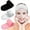 White, Black, Pink, variant on Miaocao 3Pcs Spa Facial Headband Make Up Wrap Head Terry Cloth Headband Adjustable Washable Towel for Shower Makeup Face Washing Skincare Facial Treatment Sport Fits (White, Black, Pink)