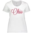 thumbnail image 3 of Inktastic Ohio Women's Plus Size T-Shirt, 3 of 5