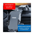 thumbnail image 3 of Porta Celular Carro Estable Soporte Para Teléfono Para Coche Malubero Gris, 3 of 5