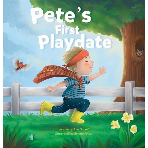 Pete's First Playdate, (Hardcover)