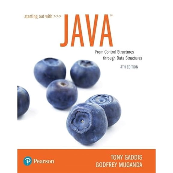 Pre-Owned Starting Out with Java: From Control Structures Through Data Structures (Paperback) 013478796X 9780134787961