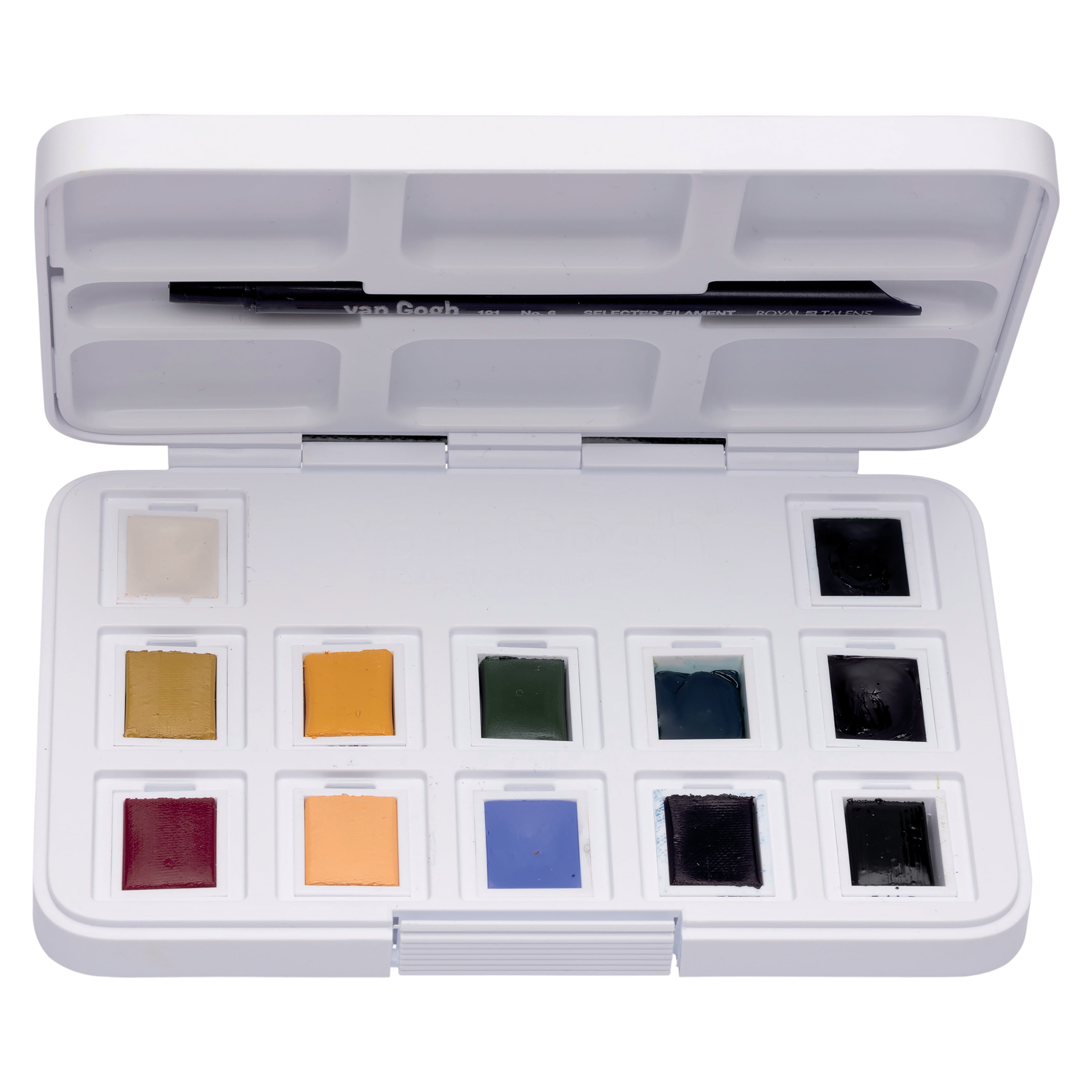 Van Gogh Watercolor Pan Set, 12-Colors, Muted Colors