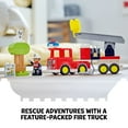 thumbnail image 5 of LEGO DUPLO Town Fire Engine 10969 Toy for Toddlers 2 Plus Years Old, Truck with Lights and Siren, Firefighter & Cat Figures, Learning Toys, 5 of 9