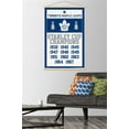 thumbnail image 2 of NHL Toronto Maple Leafs - Champions 16 Wall Poster with Wooden Magnetic Frame, 22.375" x 34", 2 of 3
