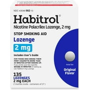 Habitrol Nicotine Polacrilex Lozenge, 2mg Original Flavor 135 Count