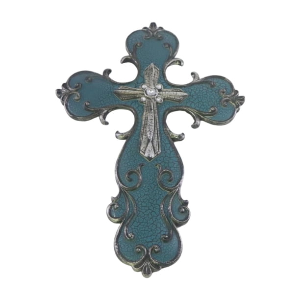 Crucifijo Cruz Regalos Resina Diseño Moderno Artesanía Versátil Adornos Decorativos 205 cm x 295 cm