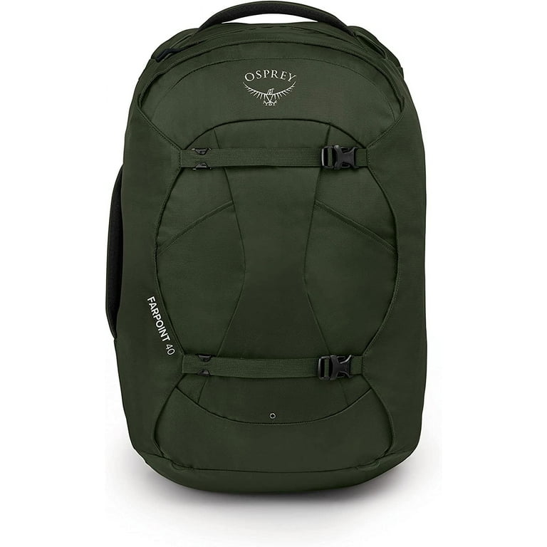 Osprey Farpoint 40L バックパック グリーン Osprey Farpoint 40L Capacity Lightweight Adjustable Torso