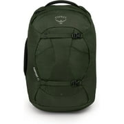Osprey Farpoint 40L Capacity Lightweight Adjustable Torso Fit Mens Travel Backpack with Padded Top and Side Handles (Gopher Green)