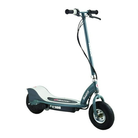 Razor E300 Electric 24 Volt Motorized Ride On Kids Scooter, Gray