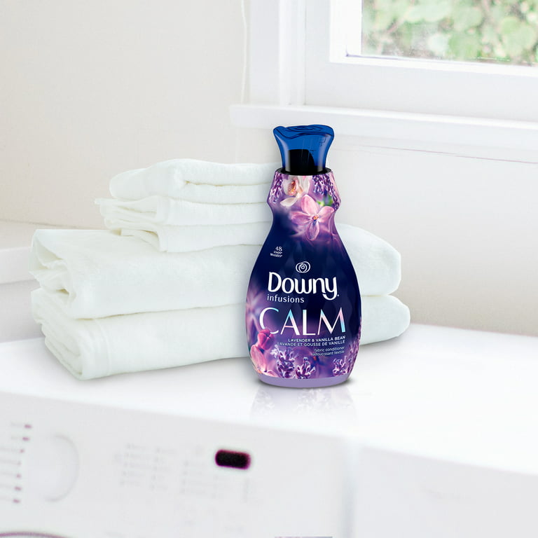 Downy Infusions, Calm Lavender, 83 Loads Liquid Fabric Softener, 56 fl oz 