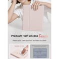 thumbnail image 2 of Detachable Backlit Keyboard Case for iPad 10th/11th Gen A16, Trackpad & Pencil Holder,Pink, 2 of 5