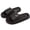 Black, variant on ibiyuan Women Slippers Cloud Slides for Women Flexible Mens Summer Shoes Non Open Toe Womens Sandals Dressy Thick Sole