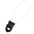 thumbnail image 1 of WASHWEPE Safety Cable Lock For Snowboard Protection Black Steel Wire Rope 1Set, 1 of 8