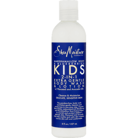 Marshmallow Root & Blueberries Kids 2-In-1 Extra Gentle Body Wash & Lotion