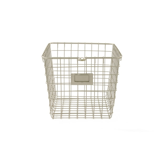 Spectrum Diversified Wire Storage Basket Vintage Locker Basket