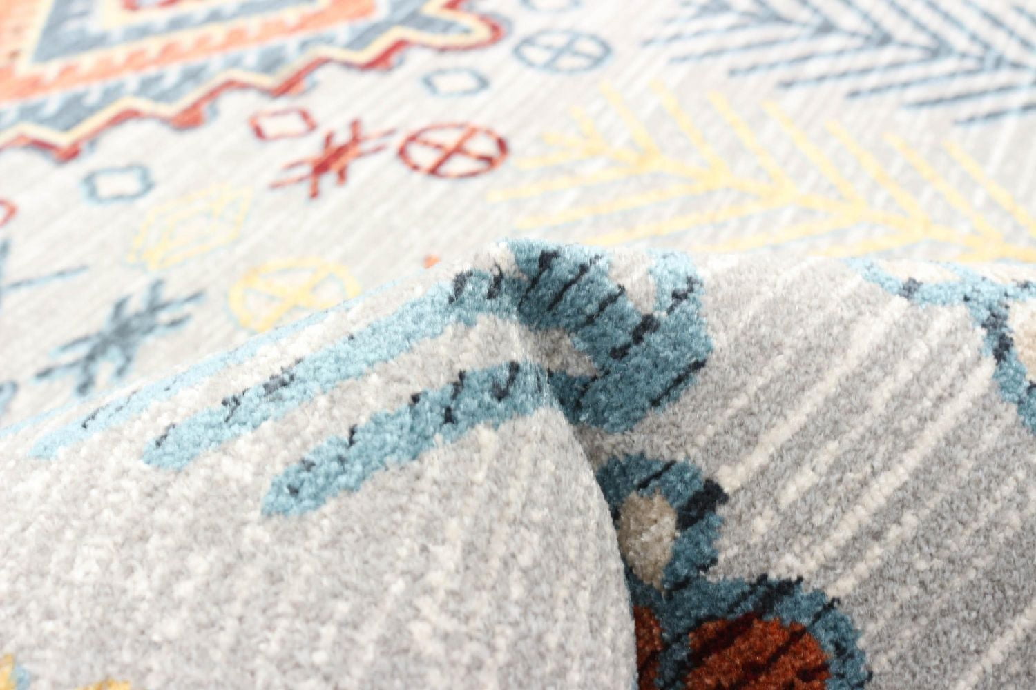 ECARPET Washable Southwestern Area Rug & Runner for Hallway, Living Room, Bedroom