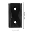 thumbnail image 2 of 4PCS Barn Door Hardware Kit Heavy Duty Sliding Door Guides Floor and Bottom Guide for Closet and Barn Doors, 2 of 8