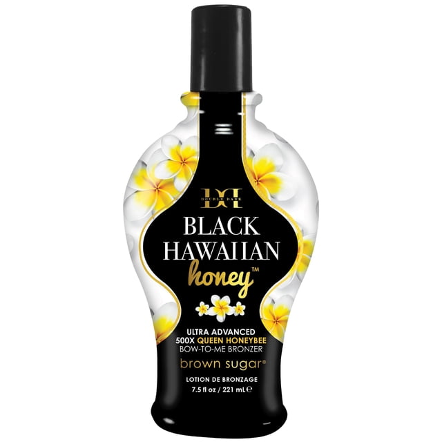 Loción bronceadora Brown Sugar Double Dark Black Hawaiian 221 ml