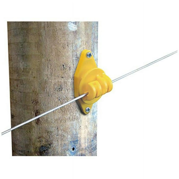 Tru Test 820024 Electric Fence Insulator, Post Claw, 25-Pk.