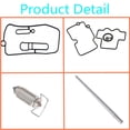 thumbnail image 3 of Carburetor Carb Repair Rebuild Kit Replacement for Yamaha YFZ450 2004 2005 2006 2007 2008 2009, 3 of 4