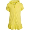 thumbnail image 1 of Pink Platinum Girls 4-6X Terry Swim Coverup(Yellow 4), 1 of 27