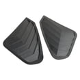thumbnail image 2 of Set of 2 Rear LH+RH Carbon Fiber Window Louver Cover Trim for 19-24 Toyota RAV4, 2 of 6