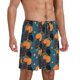 thumbnail image 2 of Balery Owls In Cartoon Style Pantalones cortos de pijama de punto de algodón para hombre con cinturilla y bolsillos-XX-Large, 2 of 6