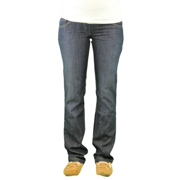 9 Fashion Maternity Sugo Indigo Low-Panel Jeans Sz S