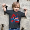 thumbnail image 2 of Coerni Toddler Boys 4th Of July Excavator T Shirts American Flag Shirt Kids Independence Day Patriotic Short Sleeve Tops, 2 of 8