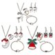 thumbnail image 1 of 15pcs Nol Huile Dgoulinante Viejo Elk Bell Boucle Doreille Collier Pulsera1, 1 of 4